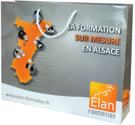 Le Sac Luxe réalisé pour le Centre Elan Formation en Alsace
