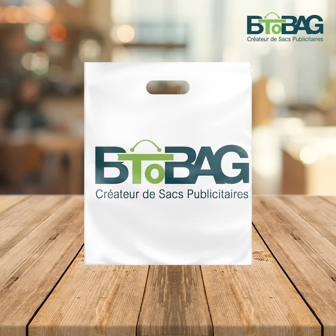 Un sac plastique personnalisé à vos couleurs