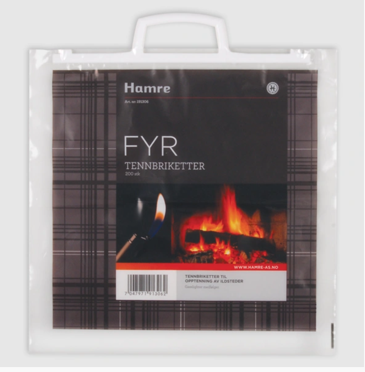 Sac plastique à poignées rigides