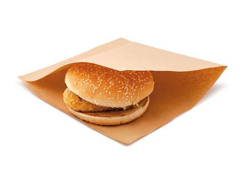 Sachet sandwich - crêpe - patisserie avec ouverture latérale