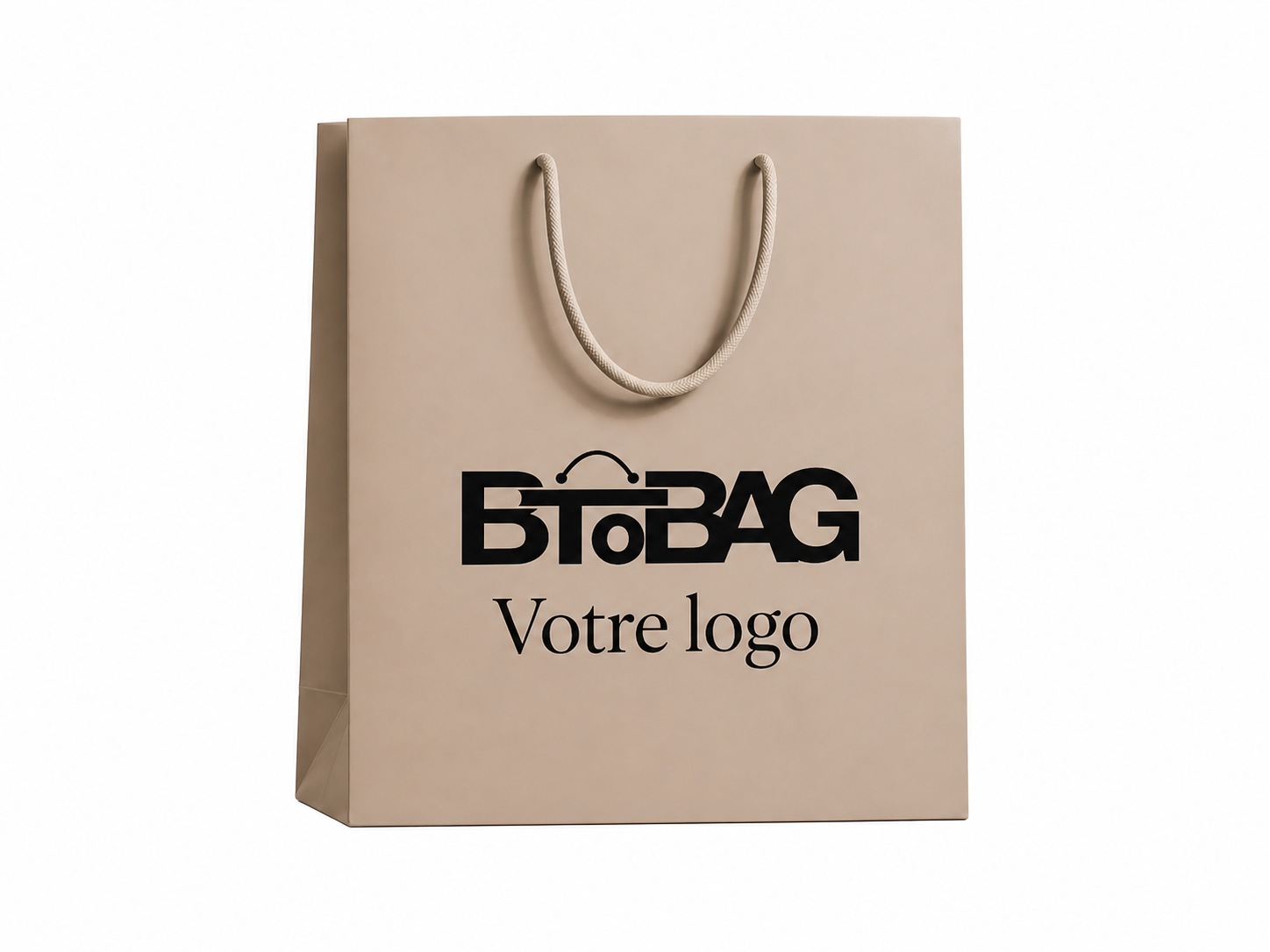 Sac luxe pelliculé mat soft-touch