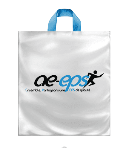 Sac bioplastique poignées souples