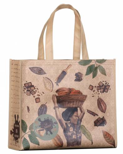 Sac cabas polypro non tissé hybride