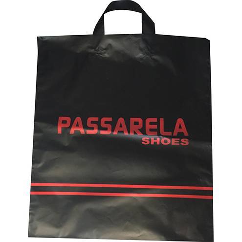 Sac plastique poignées souples standards