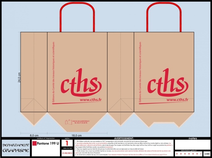 BAT sac en papier CTHS