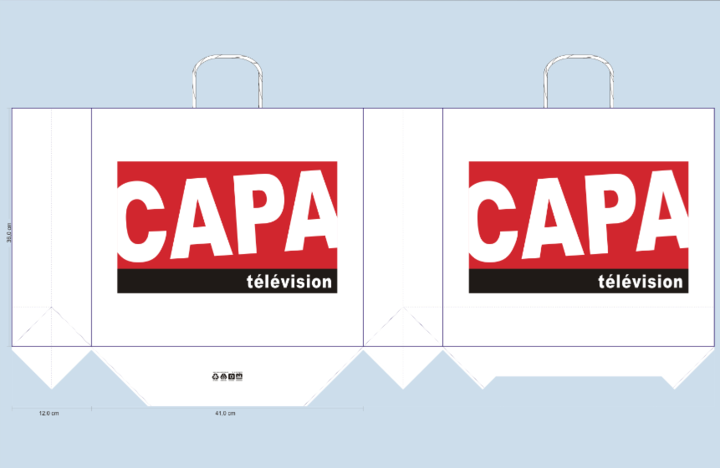 BAT sac publicitaire capa télévision