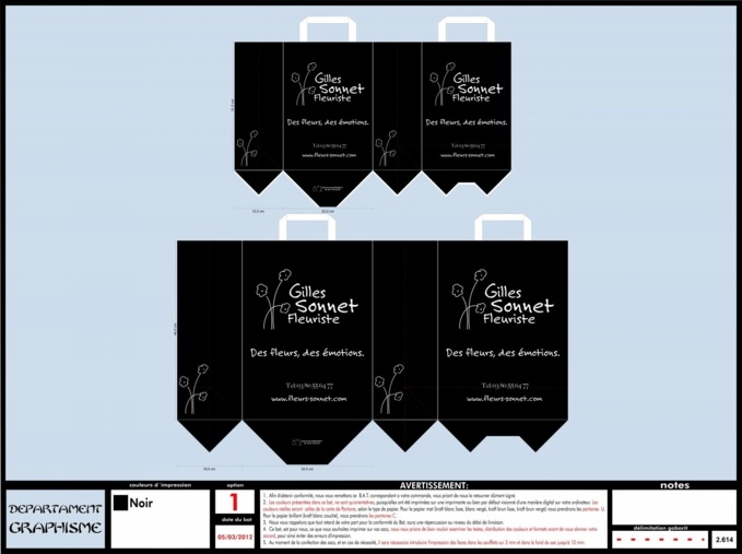 BAT SACS EN PAPIER GILLES SONNET