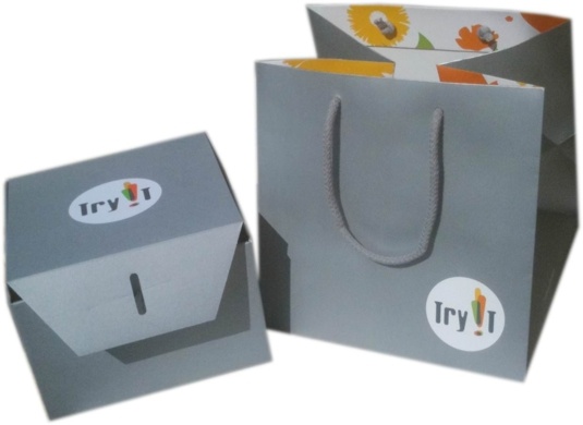 Carton et Sac Luxe publicitaire