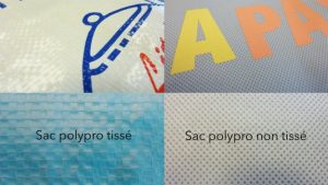 présentation des différents polypro tissé et non tissé, pélliculé et non pélliculé