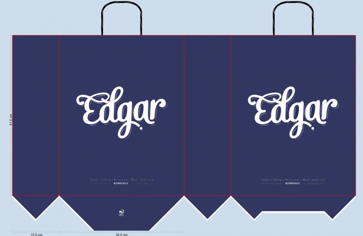 sac papier edgar