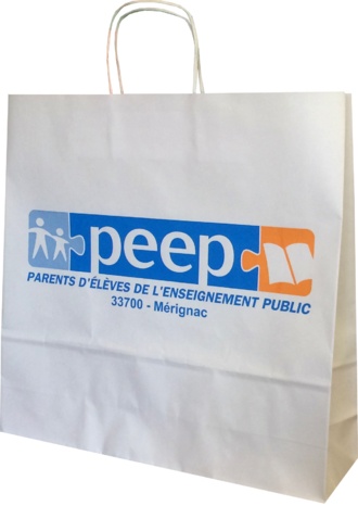 Sac papier kradt peep