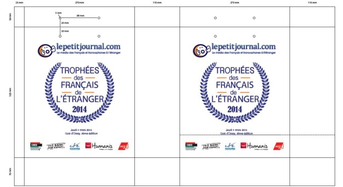Sac papier publicitaire Le Petit Journal.com BAT