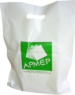 sac plastique personnalisé APMEP