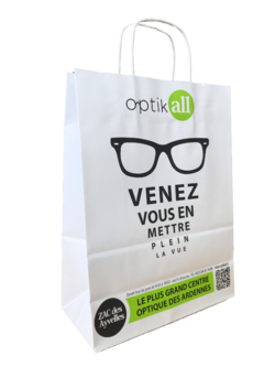 Trois Sacs Personnalisés pour Opticien