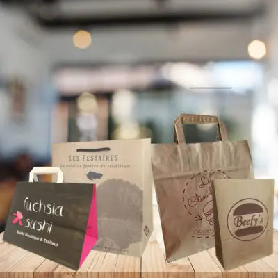 Avec le sac en papier traiteur, faites-vous livrer!