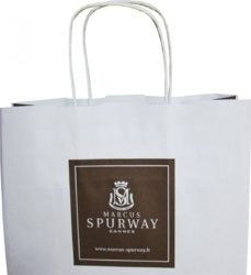 Les sacs papier personnalisés d’un parfumeur : Marcus Spurway