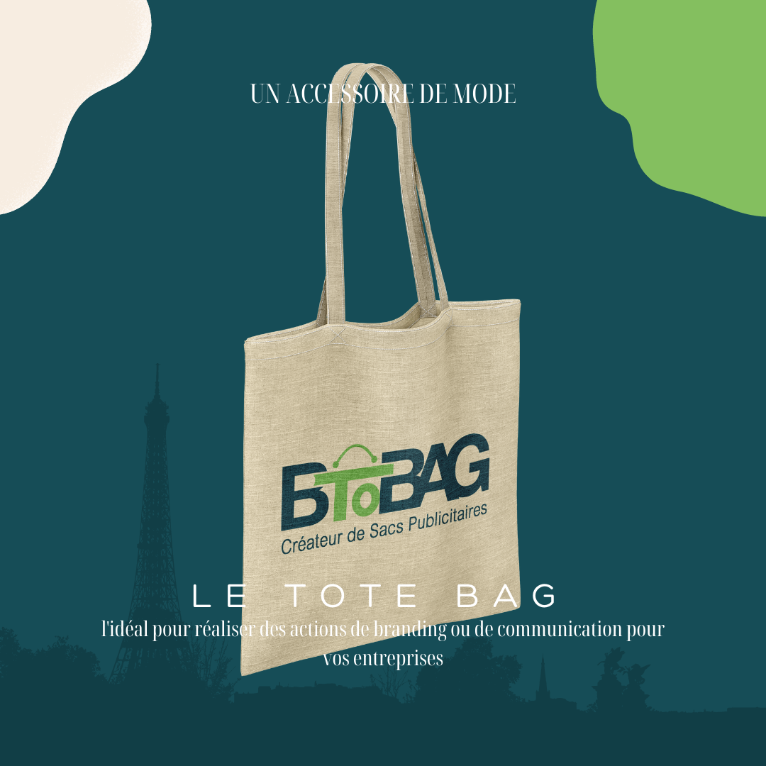 Le tote bag personnalisable : une vraie tendance du sac publicitaire