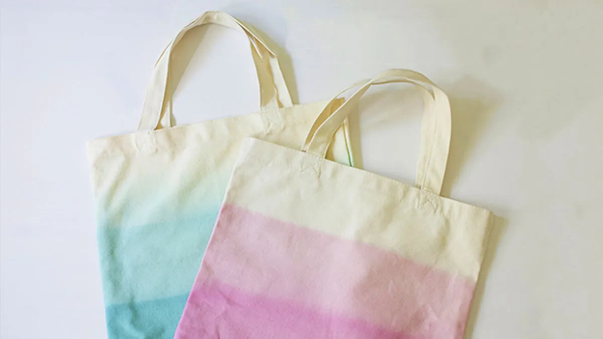 Comment teindre un sac en tissu ?