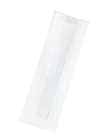 Sachet kraft baguette avec fenêtre