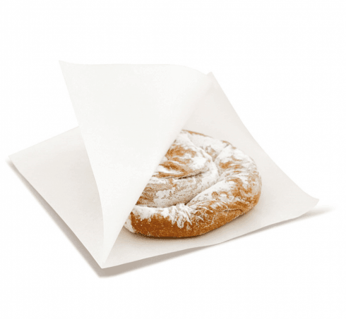 Sachet sandwich - crêpe - patisserie avec ouverture latérale