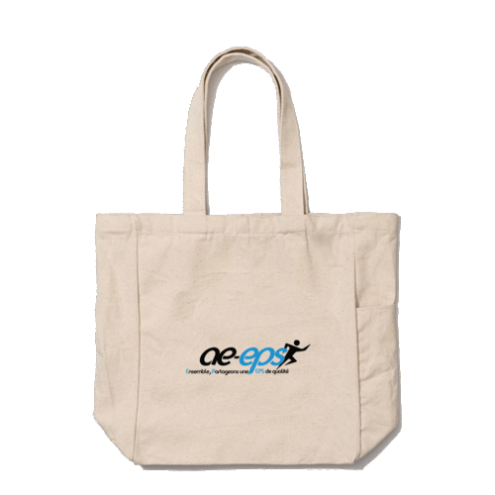 Sac coton avec soufflet