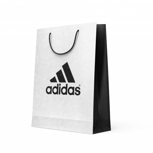 Sac kraft poignées cordelettes opticien