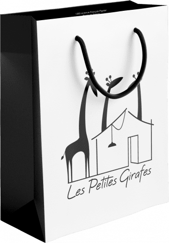 Sac papier pelliculé bijouterie