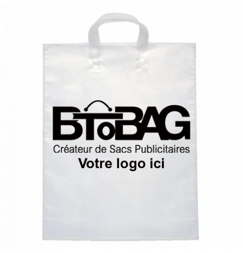 Sac plastique poignées souples standards