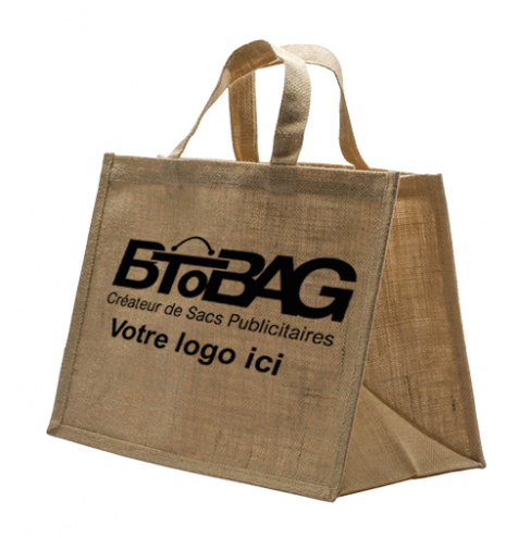 Sac en toile de jute