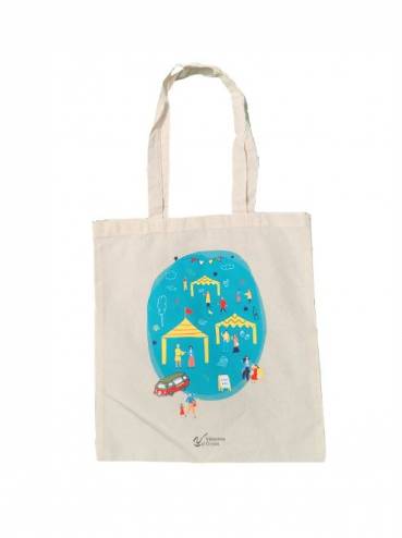 Tote bag prêt-à-porter en coton