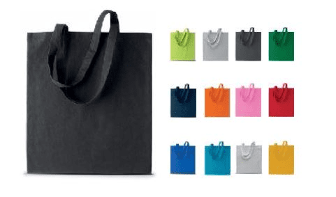 différentes couleurs de tote bag
