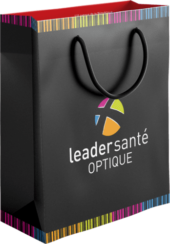 sac luxe poignées cordelettes leader santé optique