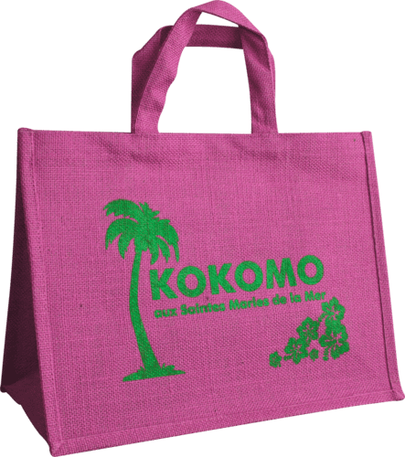 sac toile de jute publicitaire kokomo