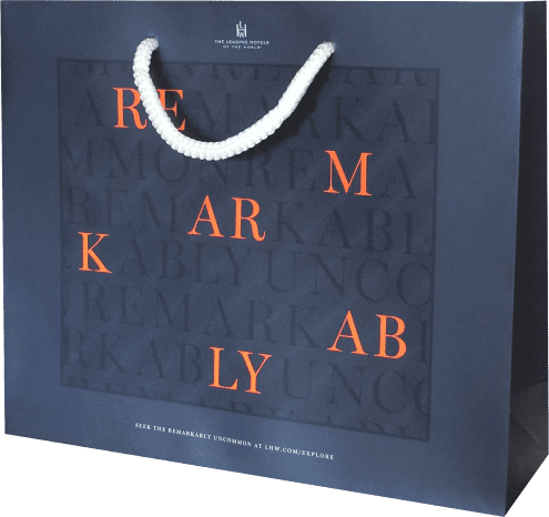sac luxe pelliculé the leading hotels