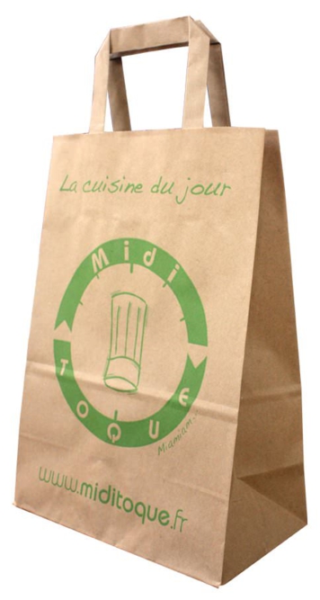 sac kraft traiteur 