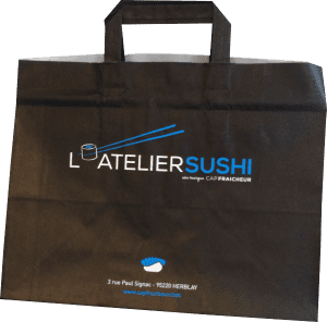 emballage alimentaire de sushis