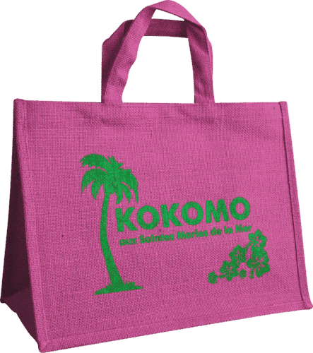 sac toile de jute publicitaire kokomo