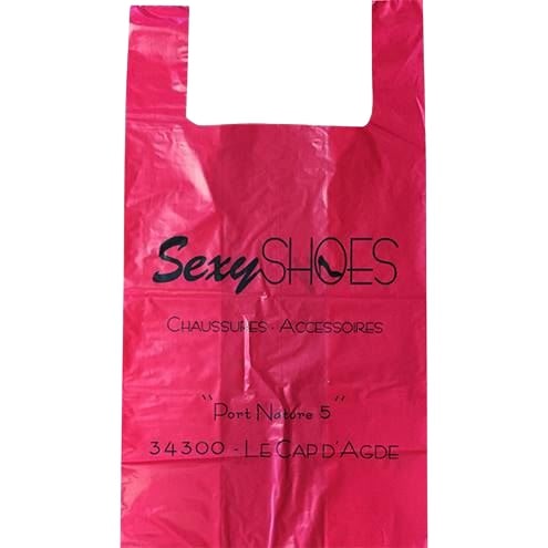 sac plastique entièrement personnalisable