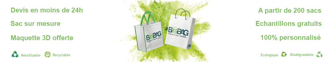 Sacs publicitaires Btobag bannière