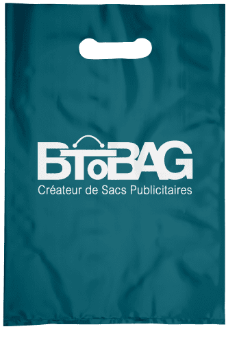 sac plastique poignées découpées btobag