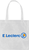 Tote bag de course tissu modèle E.LECLERC
